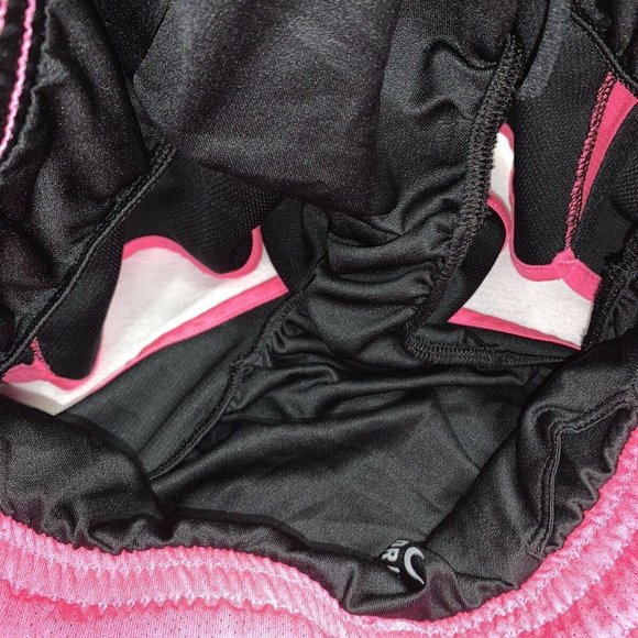 Nike Dri Fit black/pink elastic waist running B25 - Picture 5 of 6